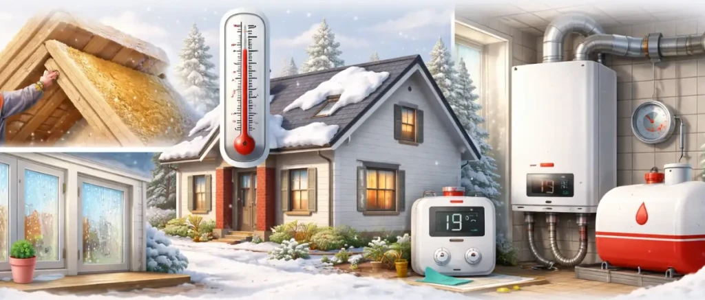 consommation de fioul par m²