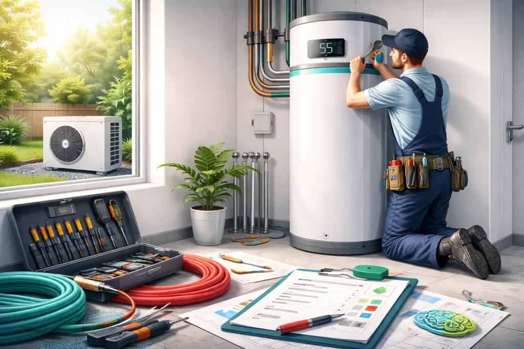 budget prévoir pour l’installation d’un chauffe eau thermodynamique par un professionnel