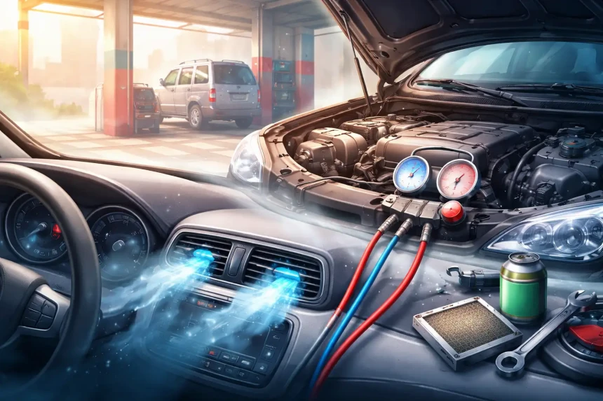 ma clim voiture ne fait plus de froid