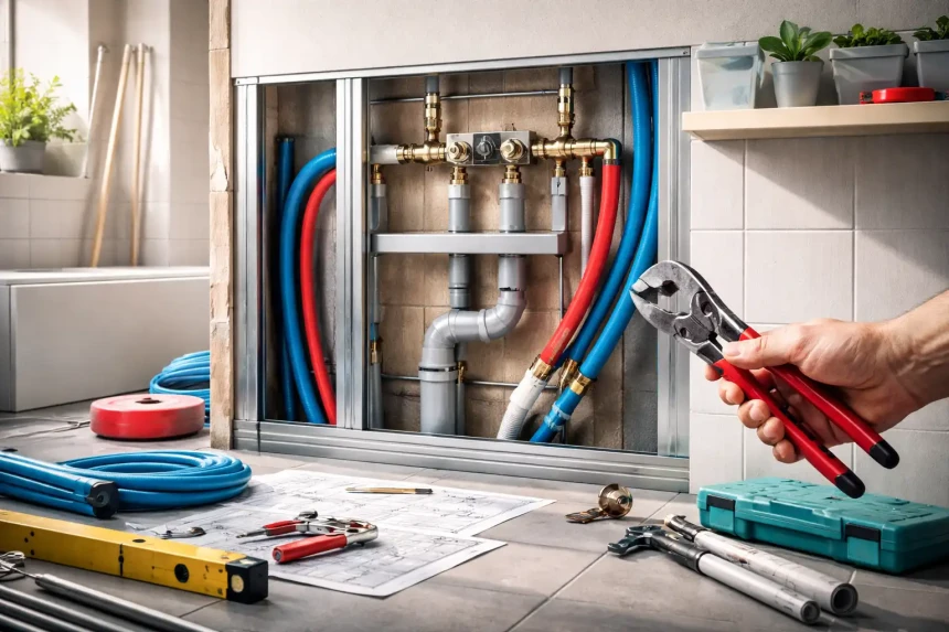 plomberie avant ou après le placo